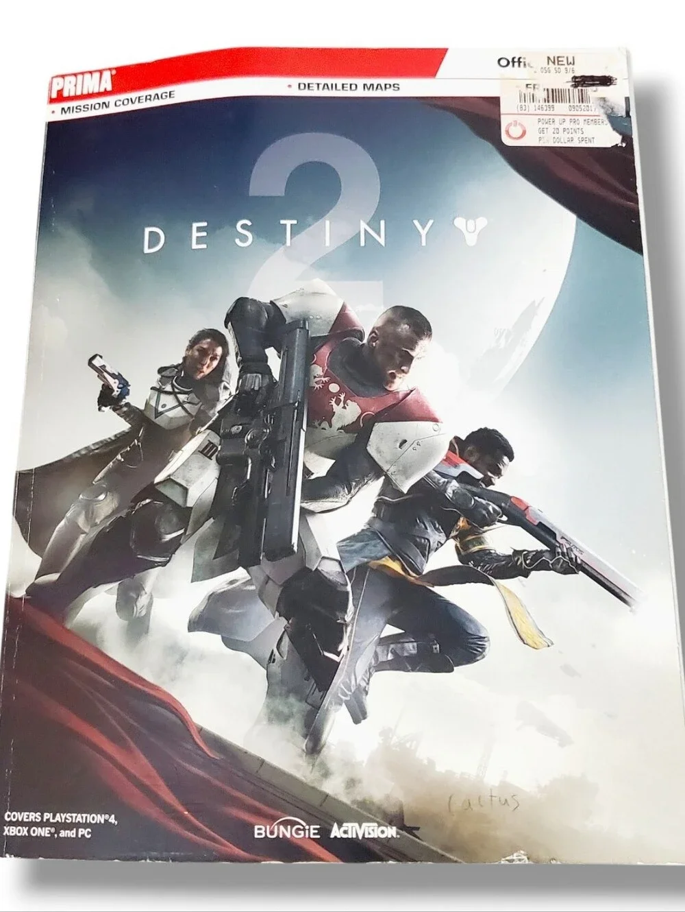 Destiny 2 Prima Games Official Strategy Guide PS4 Xbox One PC Maps Walkthrough